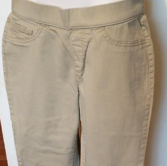 Women's Jeggings - Tan Sculpted Ankle, Stretch - Picture 2 of 8